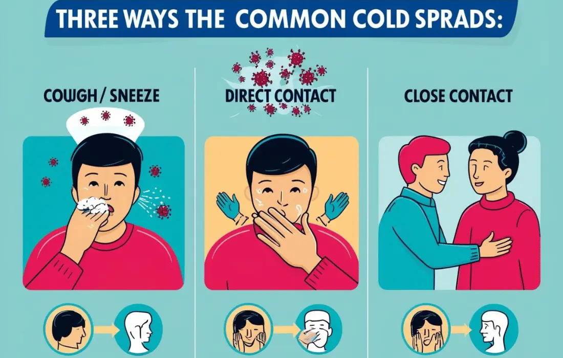 How is the Common Cold Spread