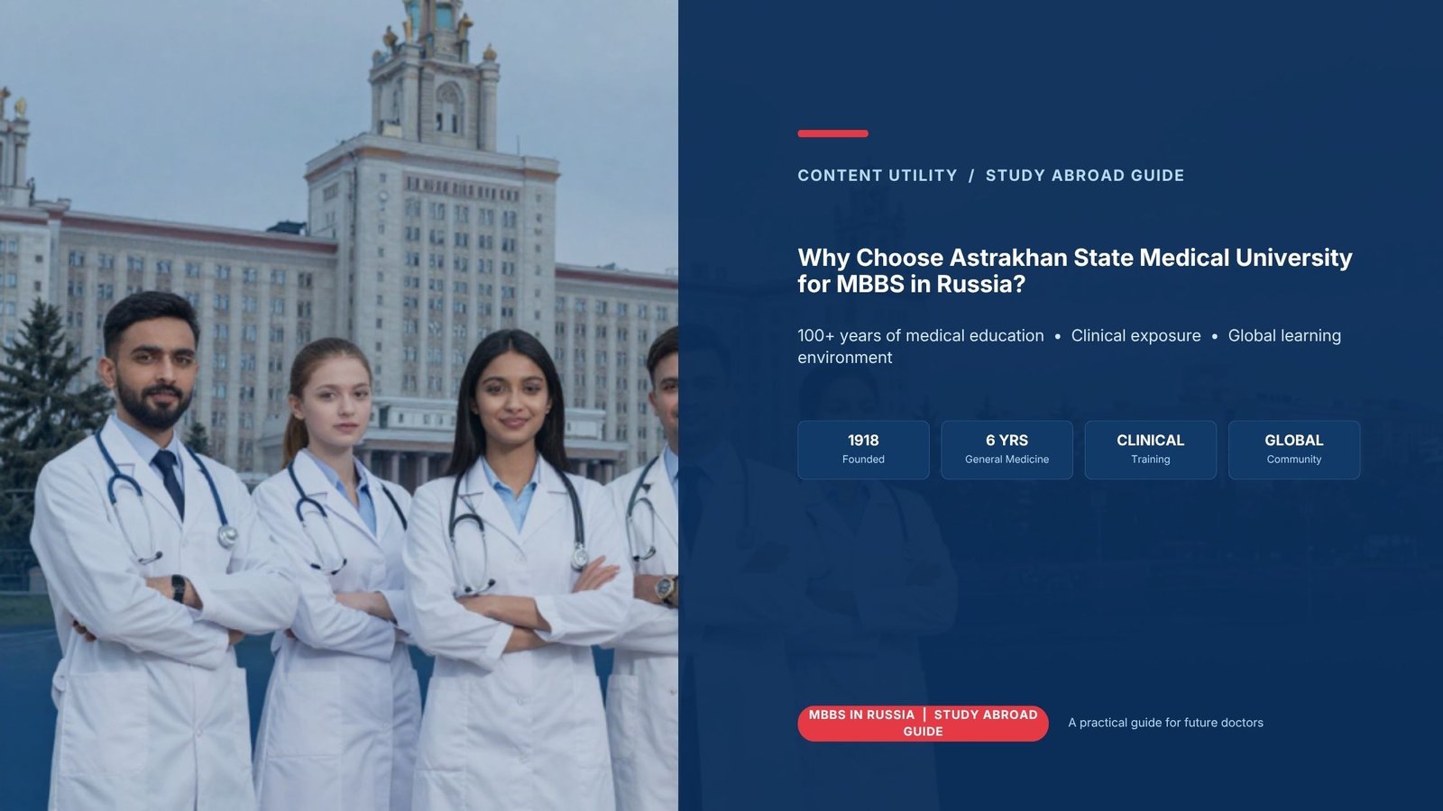 Why Choose Astrakhan State Medical University for MBBS in Russia